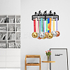 Fashion Iron Medal Hanger Holder Display Wall Rack ODIS-WH0021-227-6