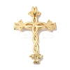 Rack Plating Brass Pave Cubic Zirconia Pendants KK-R144-14G-3