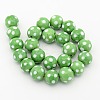 Handmade Lampwork Round Beads Strands LAMP-L007-12mm-01-2