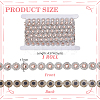 5 Yards Self Adhesive Sewing Trim Hotfix Rhinestone Tape DIY-PH0030-59-2
