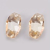 K9 Glass Rhinestone Pendants GLAA-K034-C05-A-1