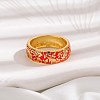 Brass Micro Pave Cubic Zirconia Finger Rings FS-WGFDCA6-03-3