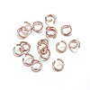 304 Stainless Steel Open Jump Rings STAS-O107-06RG-A-1