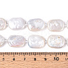 Natural Baroque Keshi Pearl Beads Strands PEAR-D07-03-5
