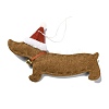 Dachshund Non-woven Fabric Pendant Decorations LS-HJEW-R125-01-2