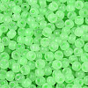 6/0 Transparent Inside Colours Glass Seed Beads SEED-N008-08T-3