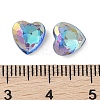 Glass Rhinestone Cabochons RGLA-L029-08B-BBLA-3