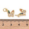 SHEGRACE Brass Pave Clear Cubic Zirconia Pendants XGRQ3Q159-628G-A-3