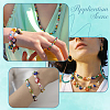 3 Strands Handmade Millefiori Glass Round Bead Strands LAMP-LT0001-16D-4