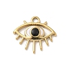 Ion Plating(IP) 304 Stainless Steel Enamel Charms STAS-G351-07G-01-1