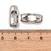 Tarnish Resistant Stainless Steel Ball Chain Connectors LS-STAS-L018B-P-4