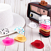 40Pcs 10 Styles Plastic Mini Western Cowboy Cowgirl Hat DOLL-CP0001-04-4