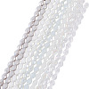 10Strands 10 Colors Transparent Glass Beads Strands EGLA-TA0013-24D-3