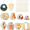 DIY Earring Jewelry Making Kit DIY-SP0004-34-6