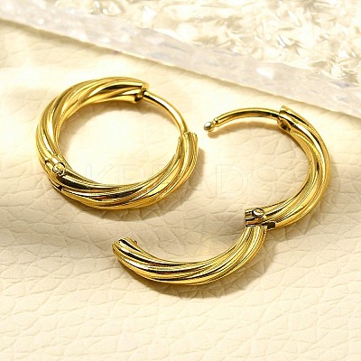 304 Stainless Steel Hoop Earrings for Women EJEW-M068-14G-01-1