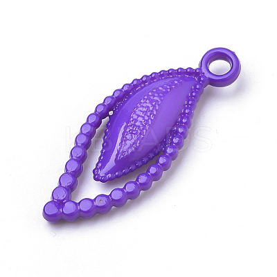 Opaque Acrylic Pendants SACR-Q190-50-1