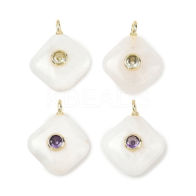 Natural Mixed Stone Pendants G-K372-05G-1