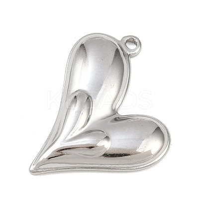 304 Stainless Steel Pendants STAS-C154-05B-P-1