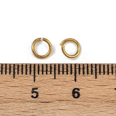 304 Stainless Steel Open Jump Rings STAS-Z137-01G-02-1