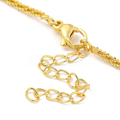 Rack Plating Brass Pave Colorful Cubic Zirconia Butterfly Pendant Necklaces NJEW-A031-04G-1