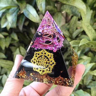 Orgonite Pyramid Resin Energy Generators PW-WGDAADA-01-1
