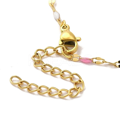 304 Stainless Steel Anklet AJEW-B026-02G-1