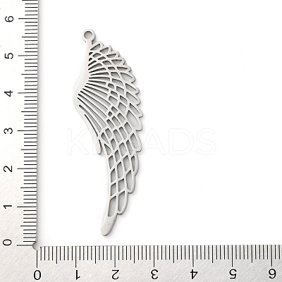 Non-Tarnish 304 Stainless Steel Big Pendants STAS-R116-05P-1