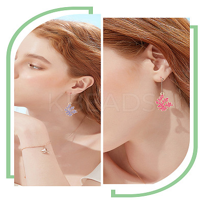 32Pcs 2 Colors Alloy Enamel Pendants ENAM-LP0001-92-1