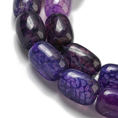 Natural Dragon Veins Agate Beads Strands G-A223-D11-01B-1