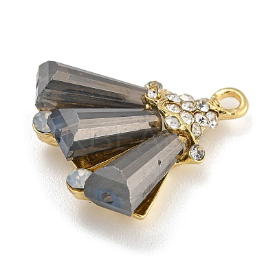 Rack Plating Alloy Glass Pendants FIND-M033-09A-02-1
