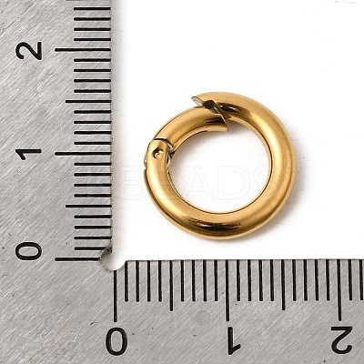 304 Stainless Steel Spring Gate Rings LS-STAS-B128-05G-01-1