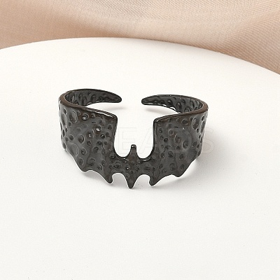 304 Stainless Steel Cuff Open Rings LS-RJEW-D338-02E-EB-1