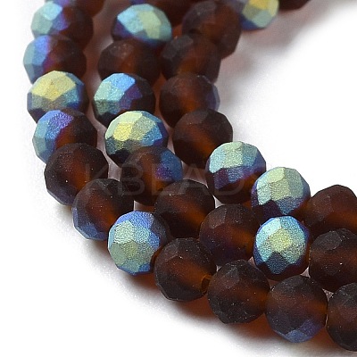 Imitation Jade Glass Beads Strands EGLA-A034-T3mm-MB02-1