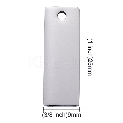 Tarnish Resistant 304 Stainless Steel Pendants LS-STAS-I140-22B-1