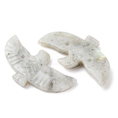 Natural Mixed Gemstone Carved Big Pendants G-A288-01-1