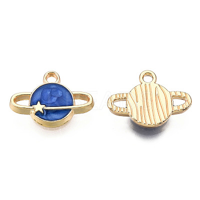 Alloy Enamel Pendants ENAM-T009-66B-RS-1