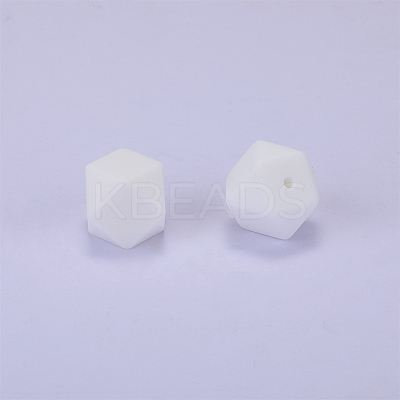 Hexagonal Silicone Beads SI-JX0020A-29-1