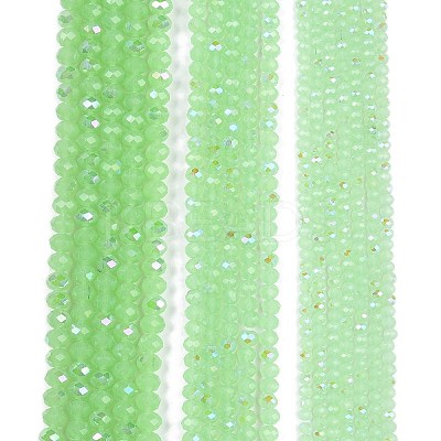 Electroplate Glass Beads Strands EGLA-A044-J4mm-L01-1