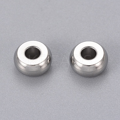 Tarnish Resistant 304 Stainless Steel Beads STAS-E036-7-1