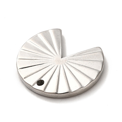 Non-Tarnish 304 Stainless Steel Pendants STAS-M312-01B-P-1