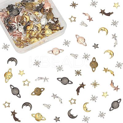 Zinc Alloy Cabochons PALLOY-OC0002-58-1