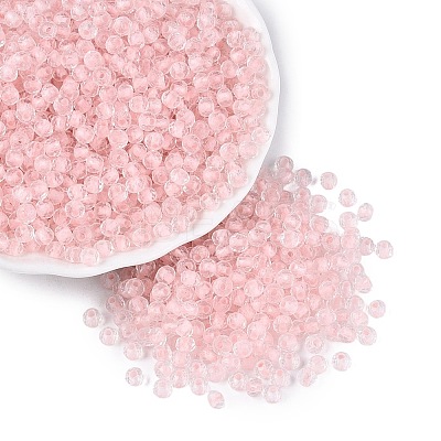 FGB Grade A Transparent Glass Seed Beads SEED-Q040-03A-08-1