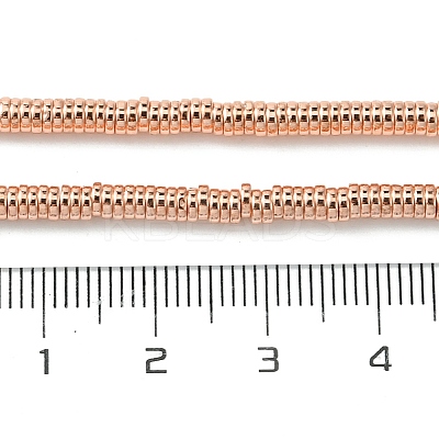 Electroplated Synthetic Non-Magnetic Hematite Beads Strands G-H020-C01-01-1