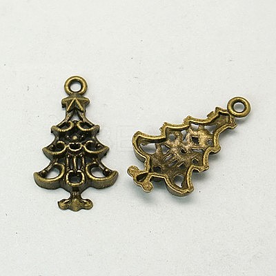 Tibetan Style Alloy Pendants TIBEP-ZA100061Y-AB-FF-1