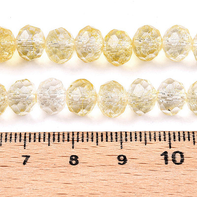 Transparent Glass Beads Strands GLAA-T023-4mm-A17-1