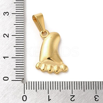 PVD Vacuum Plating 304 Stainless Steel Pendants STAS-B053-28G-1