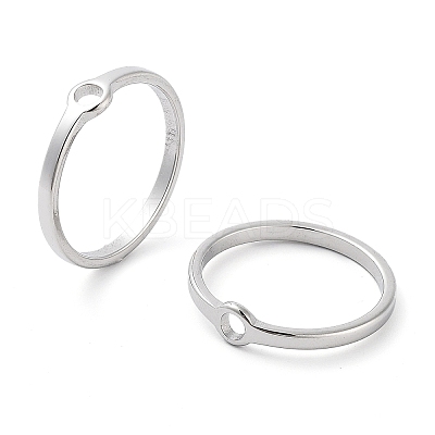Non-Tarnish 304 Stainless Steel Finger Rings RJEW-E164-11P-8-1