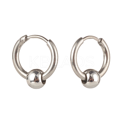 304 Stainless Steel Huggie Hoop Earrings EJEW-JE04555-01-1