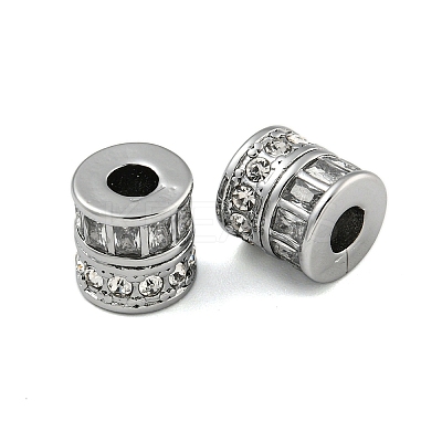 304 Stainless Steel Beads STAS-U007-18B-P-1