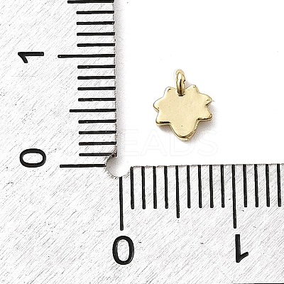 Brass Enamel Charms KK-P338-30G-01-1